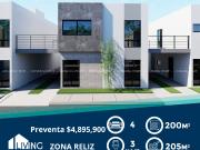 Casa en venta en Diamante Reliz, Cancún, Chihuahua