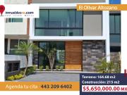 CASA EN VENTA EN EL OLIVAR ALTOZANO, MORELIA