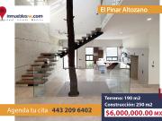 CASA EN VENTA EN EL PINAR ALTOZANO, MORELIA