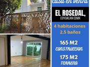Casa en Venta en El Rosedal, Coyoacán CDMX