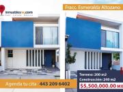 CASA EN VENTA EN FRACC. ESMERALDA, ALTOZANO, MORELIA
