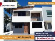 CASA EN VENTA EN FRACC. VENADOS ALTOZANO, MORELIA