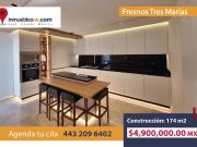 CASA EN VENTA EN FRESNOS TRES MARIAS, MORELIA