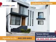 CASA EN VENTA EN LINDAVISTA TRES MARIAS, MORELIA