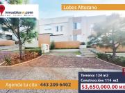 CASA EN VENTA EN LOBOS ALTOZANO, MORELIA