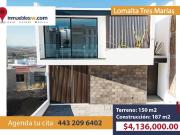 CASA EN VENTA EN LOMALTA TRES MARIAS, MORELIA