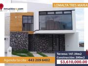 CASA EN VENTA EN LOMALTA TRES MARIAS, MORELIA