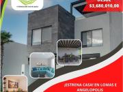 Casa en Lomas de Angelópolis II, San Andrés Cholula, Puebla