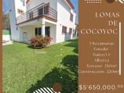 Casa en venta en Lomas de Cocoyoc, Atlatlahucan, Morelos
