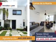 CASA EN VENTA EN LOMAS DE LA HUERTA, MORELIA