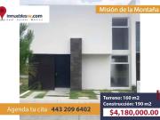 CASA EN VENTA EN MISION DE LA MONTAÑA, MORELIA