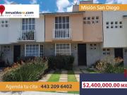 CASA EN VENTA EN MISION DE SAN DIEGO, MORELIA