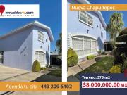 CASA EN VENTA EN NUEVA CHAPULTEPEC, MORELIA