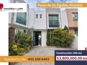 CASA EN VENTA EN PASEO DE LAS AGUILAS ALTOZANO, MORELIA