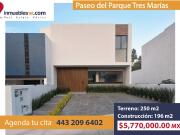 CASA EN VENTA EN PASEO DEL PARQUE TRES MARIAS, MORELIA
