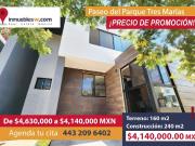 CASA EN VENTA EN PASEO DEL PARQUE TRES MARIAS, MORELIA
