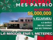 Casa en venta en Privada, La Magdalena Ocotitlan Metepec...