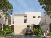 Casa en venta en privada Macora 86 Cholul con cuatro...