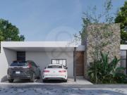 Casa en venta en Privada Residencial de Conkal de una planta