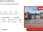 CASA EN VENTA EN PUEBLA