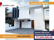 CASA EN VENTA EN PUERTA TRES MARIAS, MORELIA