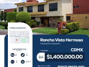 Casa En Venta En Rancho Vista Hermosa Coapa Campestre...