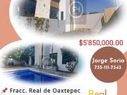 Casa en venta en Real de Oaxtepec, Yautepec, Morelos