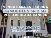 Casa en venta en Res. Arbolada by cumbres, Cancún
