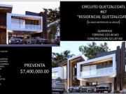 CASA EN VENTA EN RESIDENCIA QUETZALCOATL, SAN PEDRO CHOLULA
