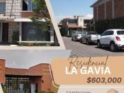 CASA EN VENTA EN RESIDENCIAL LA GAVIA, METEPEC