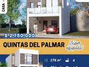 Casa en venta en Residencial Palma Real, Torreón,...