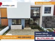 CASA EN VENTA EN RINCON ALTOZANO, MORELIA