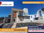 CASA EN VENTA EN RINCON DE LA MONTAÑA, MORELIA