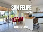 CASA EN VENTA EN SAN FELIPE CANNING 4 AMBIENTES CON PILETA