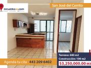 CASA EN VENTA EN SAN JOSE DEL CERRITO, MORELIA