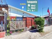 Casa en venta en Talagante amplia y cómoda