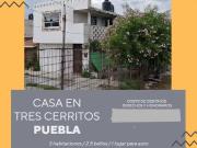 Casa en Venta en Tres Cerritos, Puebla. 3 Habitaciones,...