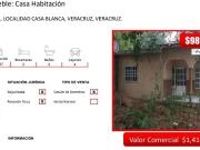 CASA EN VENTA EN VERACRUZ