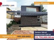 CASA EN VENTA EN VISTAS ALTOZANO, MORELIA