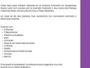 CASA EN VENTA EVOLUCIÓN, GUADALUPE NUEVO LEÓN