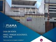 CASA EN VENTA FRACC. PARQUE ECOLÓGICO, TEPIC, NAY