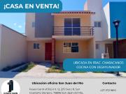 CASA EN VENTA FRACCIONAMIENTO CHABACANOS