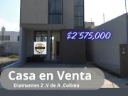 Casa en Venta, Fraccionamiento Diamantes 2
