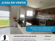 CASA EN VENTA FRACCIONAMIENTO RIBERA DEL RIO