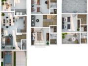 CASA EN VENTA JARDINES DE LA PAZ. 3 RECAMARAS CON BAÑO...