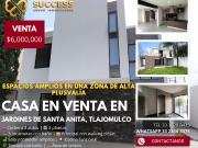 Casa en Venta – Jardines de Santa Anita, Tlajomulco