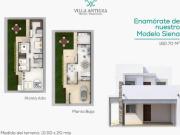 CASA EN VENTA MODELO SIENA PRIVADA VILLA ANTIGUA