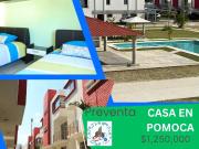 Casa en venta nueva en el fraccionamiento Pomoca