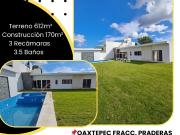 CASA EN VENTA OAXTEPEC PRADERAS