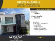 CASA EN VENTA PARQUE MÉXICO LOMAS DE ANGELOPOLIS III